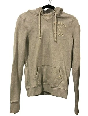 Sudadera gruesa con capucha gris Ruehl 925 de colección Nueva York para mujer talla grande (funciona muy pequeña) Foto 1 de 4