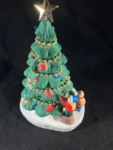 Dickensville "Porzellan beleuchteter Baum" 1994 NOMA Dorfstück - Bild 1 von 4