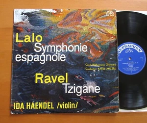 SUA 10615 Ida Haendel Lalo Symphonie Espagnole Ravel Tzigane Supraphon Mono LP - Picture 1 of 7