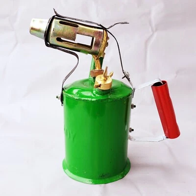 Antique Style Eveready Kerosene Oil vintage Brass Blow Torch Lamp Working Order - Image 1 of 4