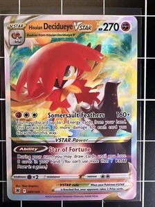 Pokémon TCG Hisuian Decidueye VSTAR Sword & Shield Astral Radiance 084/189 NM - Picture 1 of 2