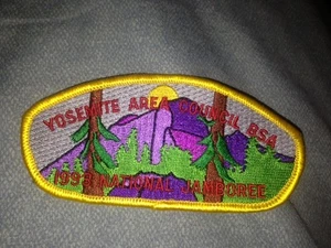 Como nuevo 1993 JSP Consejo del Área de Yosemite California Frontera Amarilla - Imagen 1 de 1