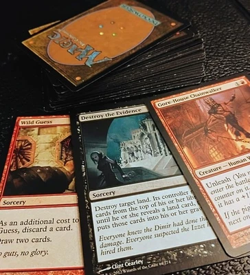 Wild Guess ~ Red Black Mtg Custom Deck ~ Magic: The Gathering ~ Casual Modern - Image 1 of 2