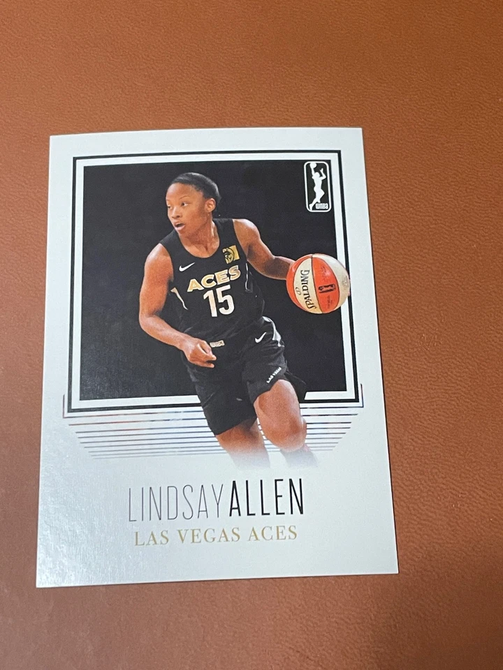 2018 Rittenhouse WNBA #55 Lindsay Allen Las Vegas Aces - Image 1 of 1