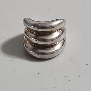 .925 Sterling Silber Ring, Größe 5,5, 10,81 g, 5 mm - Bild 1 von 9