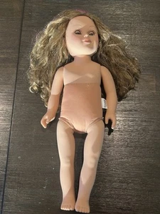 My Life Girl Doll 18 inch Brown Curly Hair Sleepy Brown Eyes - Picture 1 of 6