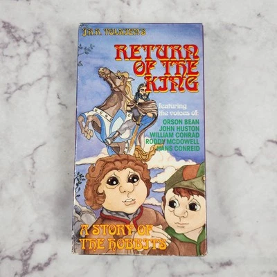 JRR Tolkien Return of the King: A Story of the Hobbits VHS 1992 Animated Movie - Image 1 of 4