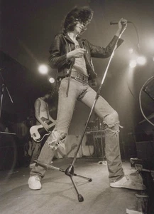 Joey Ramone The Ramones Photo Original Black And White Press Promotion 1978 - Picture 1 of 13