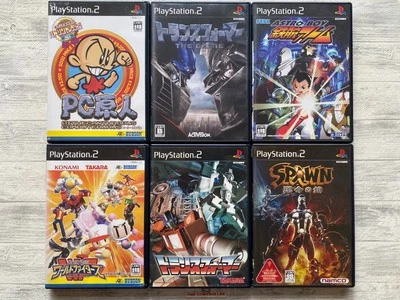 SONY PS2 PC Genjin & World Fighters & Transformers & Astro Boy & Spawn set - Image 1 of 4