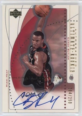 2002-03 Upper Deck Ultimate Collection /250 Caron Butler #73 Rookie Auto RC - Image 1 of 2