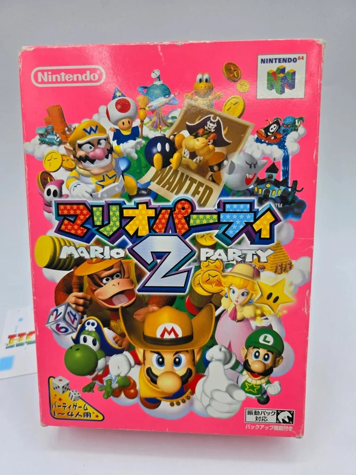 Mario Party 2 Nintendo 64 Jap Ntsc-J - Immagine 1 di 4