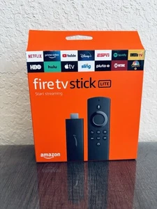 New Amazon Firestick Fire TV Stick Lite Alexa Voice Remote Lite (No TV Controls) - Picture 1 of 6