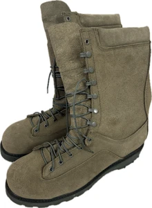 NUEVAS Botas de Combate Fuerza Aérea de los Estados Unidos Punteros de Acero Suelas Vibram Para Hombre Talla 11 Verde Salvia - Imagen 1 de 4