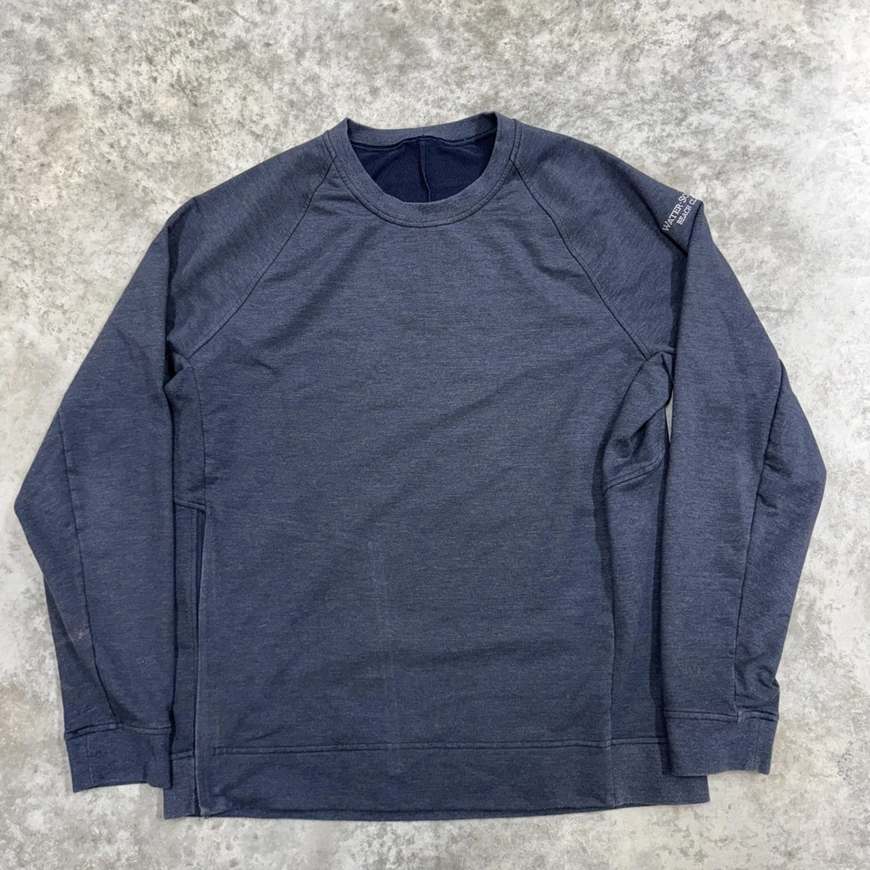 Sudadera Lululemon Para Hombres Grande Azul Cuello Redondo Pullover Watersound Beach Club Foto 1 de 4