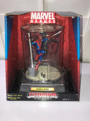 2006 Marvel Heroes SPIDER-MAN Titanium Die-Cast MicroMachines Cover