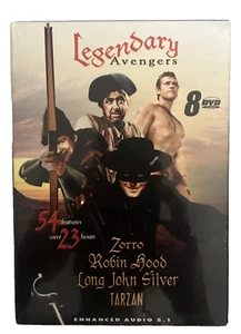 Legendary Avengers - 8 DVD Set (DVD, 8-Disc Set) NEU VERSIEGELT - Bild 1 von 8