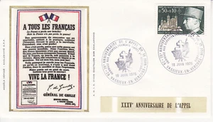 Enveloppe Philatélique 1975 A tous les Français timbre 0.50 cts Club Amis - Picture 1 of 20