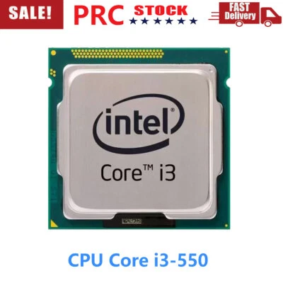 Intel Core i3-550 CPU Dual Core 3.2GHz 5.0GT/s Socket LGA 1156 CPU Processor - Image 1 of 4