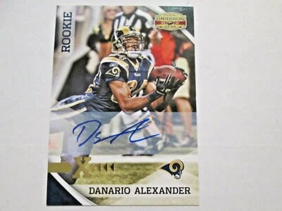 2010 Panini Gridiron Gear Danario Alexander Los Angeles Rams Rookie #243/299 - Image 1 of 2
