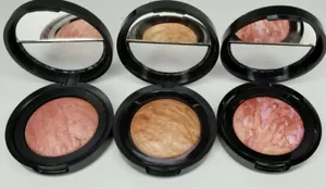 Laura Geller Baked Face Powder Makeup Blush N Brighten Bronzing Glow Tan bronzer - Picture 1 of 4