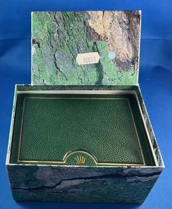 ROLEX BOX SUBMARINER 16613 BLU VINTAGE RARE - Imagen 1 de 3