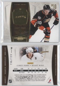 2010-11 Panini Dominion /199 Corey Perry #1