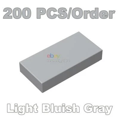 Bloques de construcción ladrillos calle ciudad casa castillo piso 2x2 azulejos planos lisos sin usar, en caja Foto 1 de 4