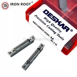 DESKAR 50P MGMN300-M K10 CNC Turning Tool Grooving Carbide Inserts for MGIVR/L - Picture 1 of 6
