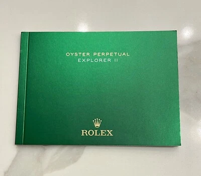Authentic New Style Rolex Explorer II Booklet Manual Set 216570 226570 ENG - image 1 of 4