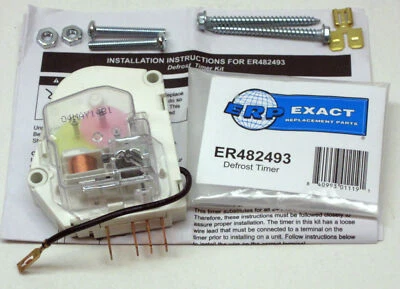 Refrigerator Defrost Timer Control for Whirlpool W10822278 483212 - Image 1 of 4