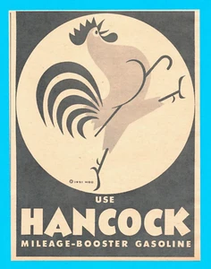 HANCOCK mileage booster gasoline vintage 1953 PRINT AD automobile truck - Picture 1 of 3