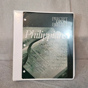 Precept Upon Precept Philippians Inductive Study Guide Binder Book 6th Ed 1997 - Foto 1 di 4