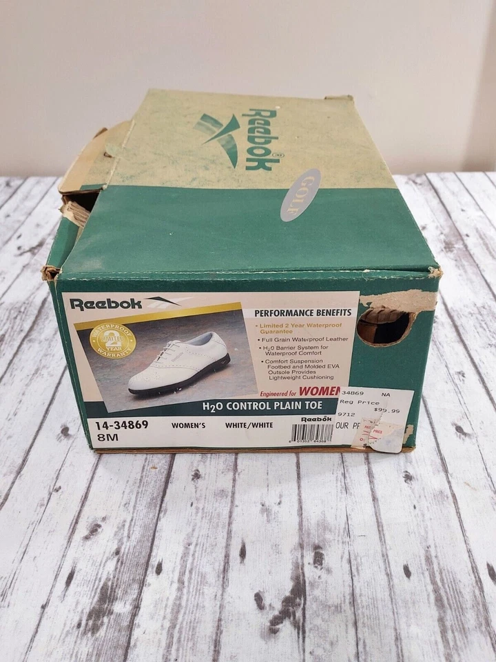 Vintage Reebok Womens Size 8M Golf Shoes 14-34869 NOS - Image 1 of 4