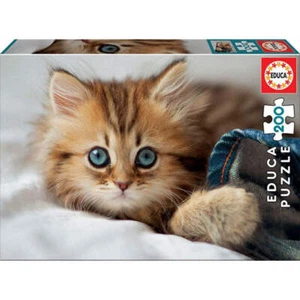 Educa Kitten Collection 200 Pieces Premium Quality Jigsaw Puzzle Ages 8+ and Up - Picture 1 of 1