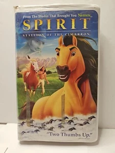 Spirit: Stallion of the Cimarron VHS Video Tape 2002 Clamshell 83 Minute Movie - Picture 1 of 8