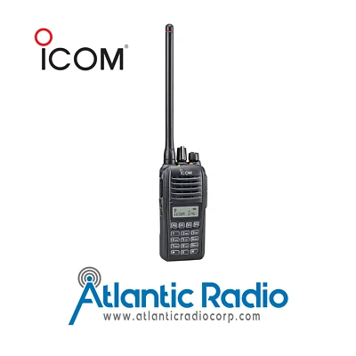 Icom F1000T Portable Two-Way Radio with Keypad and Display - VHF - Image 1 of 3