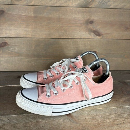 converse all star chuck taylor donna taglia 8 scarpe sneakers basse rosa