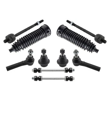 10 Pc Front Tie Rod Ends Kit for Explorer Sport 01-03 Explorer Sport Trac 01-05 - Image 1 of 4