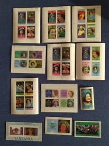 COLECCIÓN DE SELLOS LOCALES DEL REINO DEL REINO ELIZABETH 12 DIFERENTES S/S MONTADOS SIN MONTAR O NUNCA MONTADOS** (LOTE 52) - Imagen 1 de 11