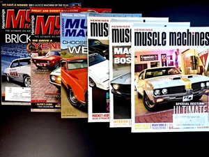 HEMMINGS MUSCLE MACHINES MAGAZINE SET OF 6 - Picture 1 of 7