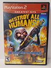 Destroy All Humans Greatest Hits (Sony PlayStation 2, 2005) Complet CIB PS2 