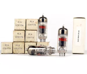 ONE 12BY7A/EL180/12BV7 RCA NOS Tube Röhre Valvola Lampe TSF Valve 진공관 真空管 电子管 - Bild 1 von 2