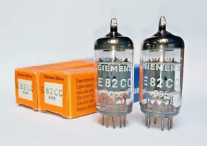 Matched pair Siemens & Halske E82CC (ecc82) Munich Germany NOS - Picture 1 of 4