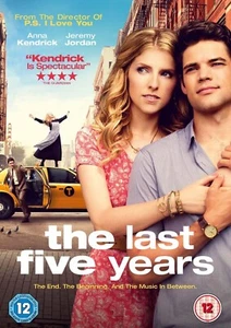 THE LAST FIVE YEARS - DVD - NEW NOT SEALED - DVD & COVER NO CASE - FREE POST - Foto 1 di 1