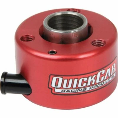 Quickcar 68-010 Steering Wheel Push Button Quick Release Hex Red - Image 1 of 3