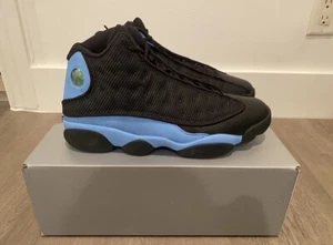 Size 13 - Jordan 13 Retro Mid Black University Blue - Picture 1 of 4