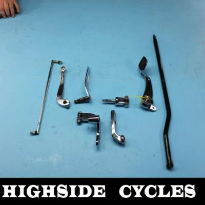 1409 01 SOPORTE DE ACOPLAMIENTO PALANCA FRENO CONTROL PIE DELANTERO HARLEY-DAVIDSON DYNA Foto 1 de 4