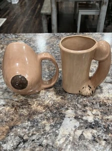 De colección Cerámica Pecho/Pecker Novedad Sipper Tazas de Café Tazas Pezón Boño - Imagen 1 de 10