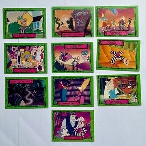 Beetlejuice Animated Trading Cards by Dart in 1990. (Lot of 10)