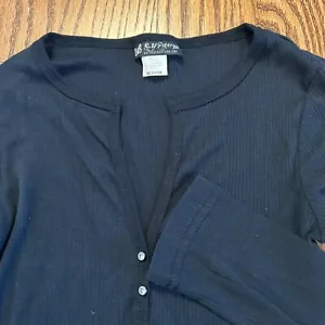 Vintage Selfesteem Damen Iconic Top Bluse Gr. M oder S schwarz dünne Bluse - Bild 1 von 7